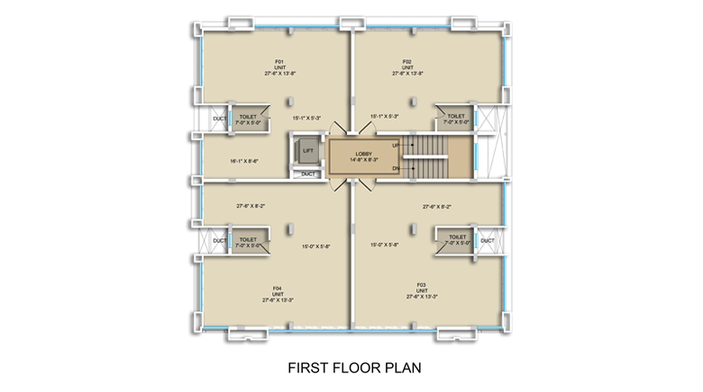 ground floor plan for La Empresa