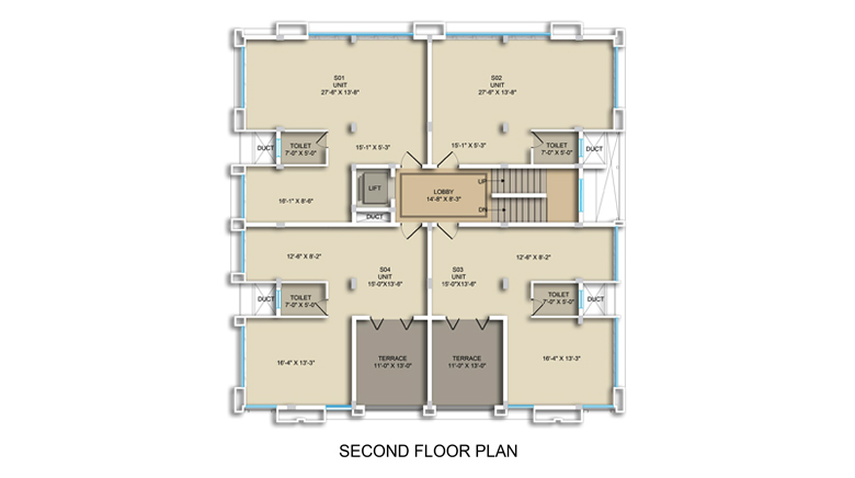 1st floor plan for La Empresa